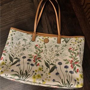 Tory Burch Floral Tote Bag - Multicolor